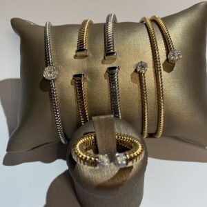 Linea tubogas in oro 18 kt